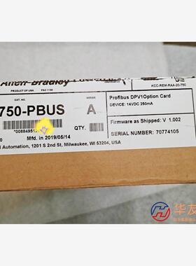 AB变频器通讯卡20-750-PBUS,