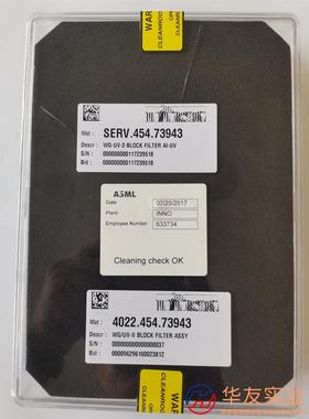ASML  4022.454.73943光学镜头WG一UV