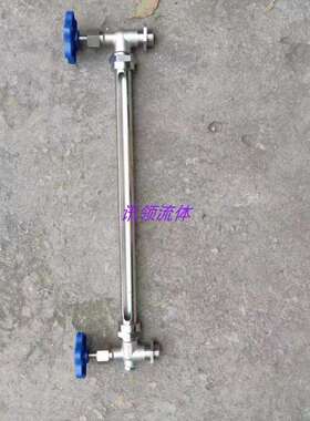 玻璃管不锈钢丝扣/法兰液位计X29W/X49W-16P油位计水位计考克