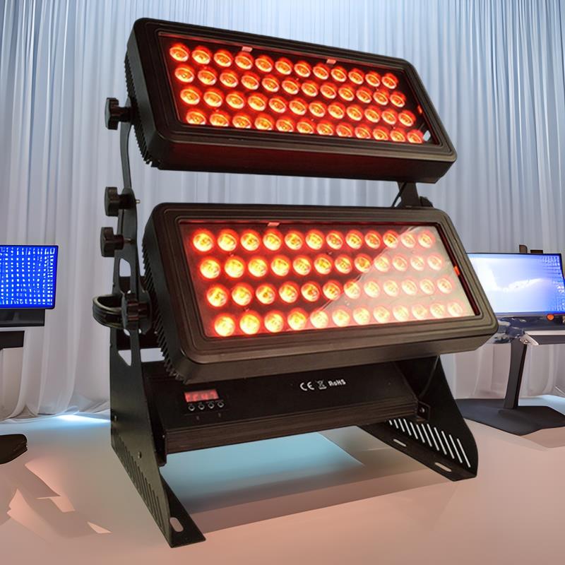 舞台灯光36颗48颗72颗10W四合一LED城市之光 户外建筑染色投光灯