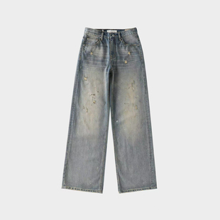 美国Cone洗水99灼烧泼墨牛仔裤 百年传承 Animae Amicus