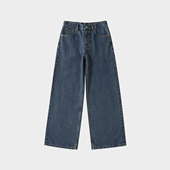 Animae 百年传承 美国Cone Amicus 做旧水洗73深邃蓝牛仔裤