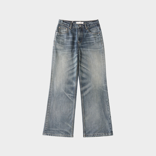 做旧水洗25宝石蓝牛仔裤 Amicus 美国Cone 百年传承 Animae