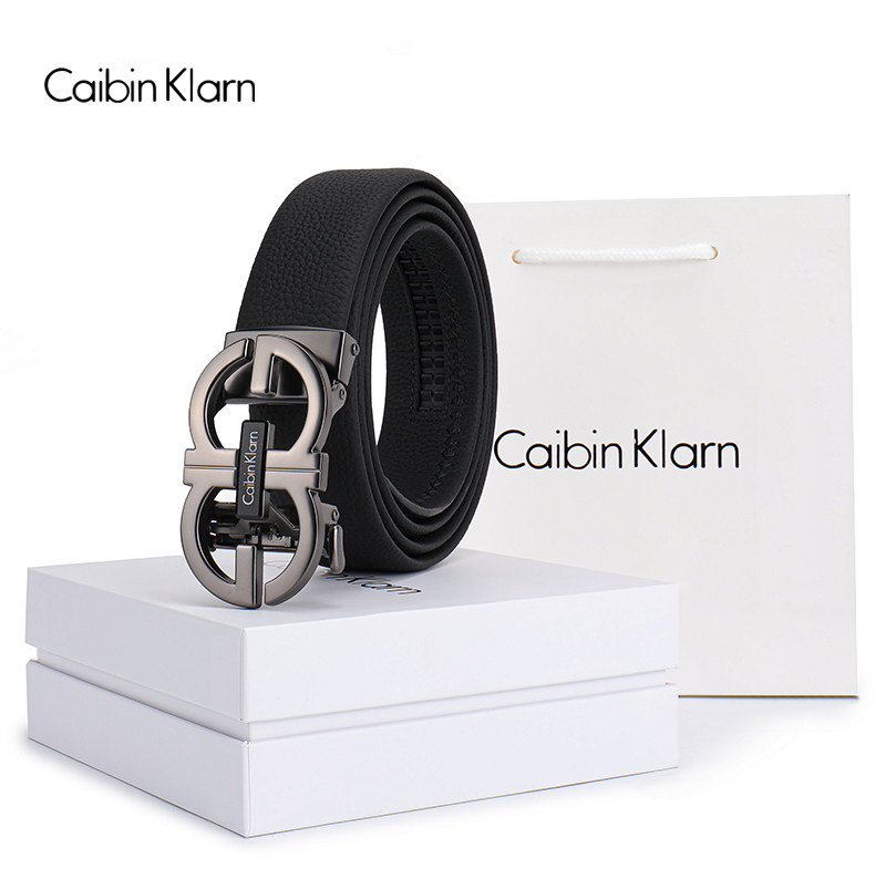 CaibinKlarn2025新款真皮腰带