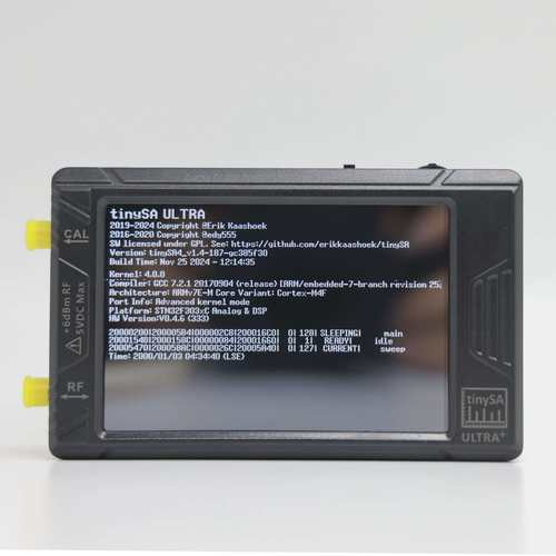 新款上新tinySA ULTRA Plus ZS406 手持频谱分析仪 100k-5.4GHz