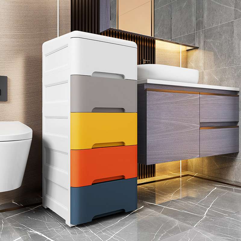 15/20/25/35cm夹缝收纳柜子抽屉式厨房缝隙卫生间窄储物柜置物架