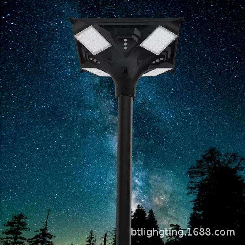 太阳能庭院灯3米户外led照明别墅小区道路农村庭院路灯公园景观灯