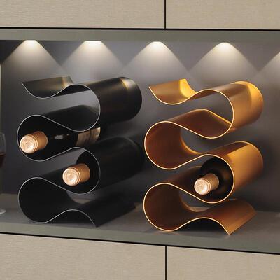 红酒架摆件轻奢高档客厅家居玄关餐边电视柜酒柜高级感小众装饰品