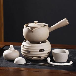煮茶酒精炉煮茶器家用室内围炉煮茶煮老白茶黑茶侧把茶壶茶炉套装