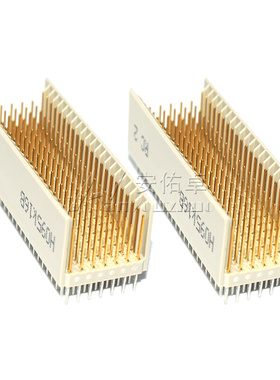 354148 914796背板连接器P2直公座J2弯母座110P带屏蔽CPCI 5*22i.