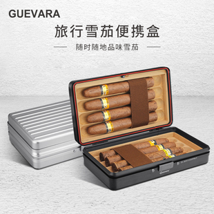 包 Guevara格瓦拉雪茄便携盒雪松木内衬随身外出旅行迷你保护保湿
