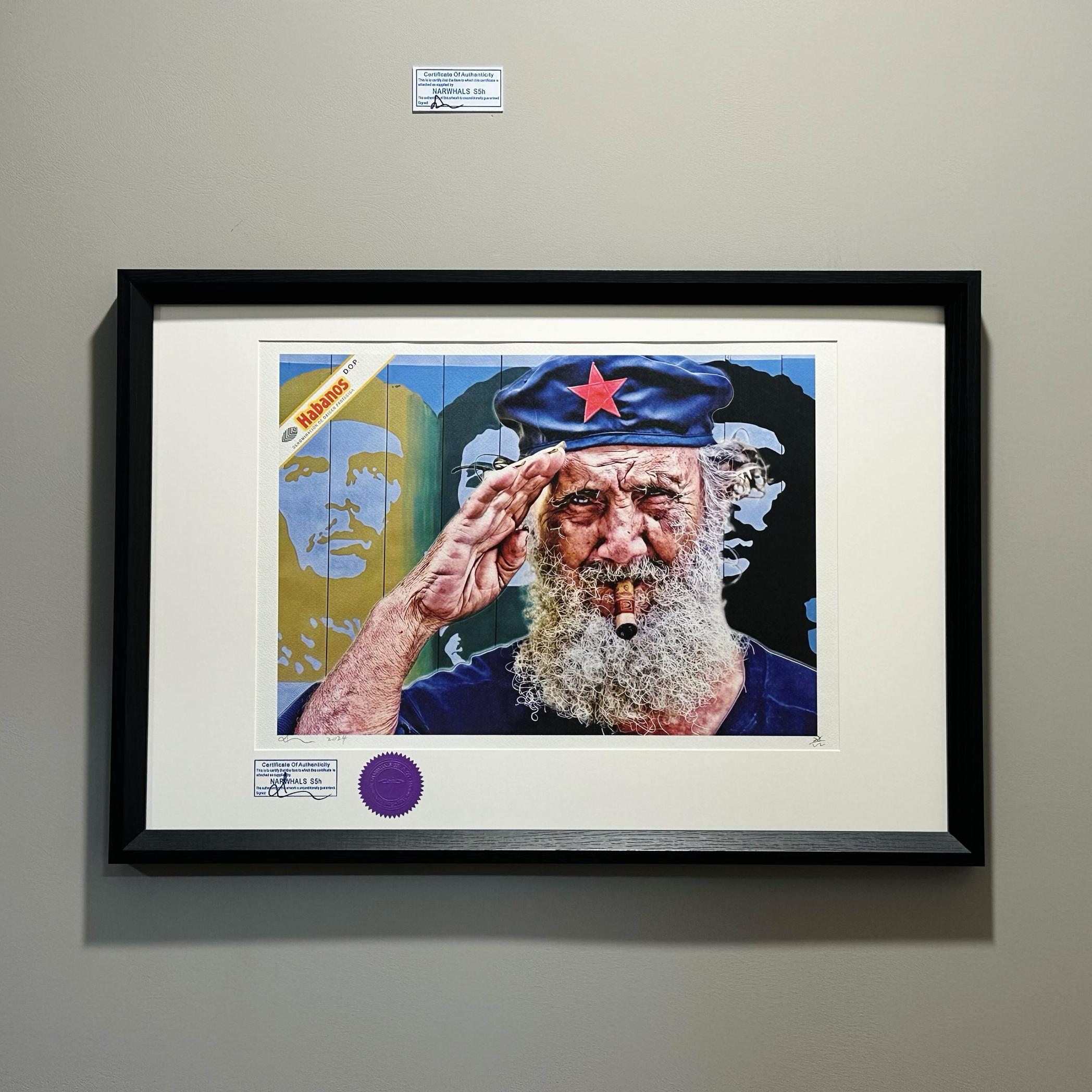 S5h限量版画切·格瓦拉玻