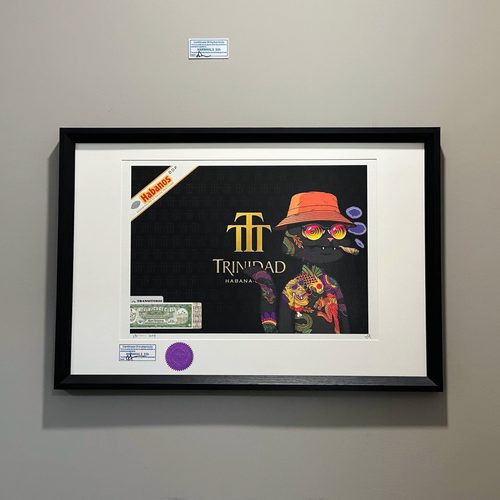 S5h限量版画古巴雪茄特立