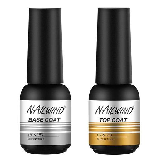 Nail primer Nailwind Top Base Coat All For Manicure Gel Varn