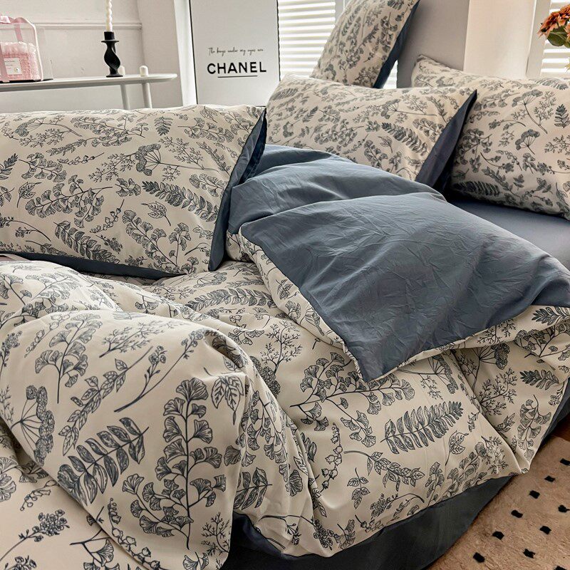 bedsheet sets fitted bed sheet set bedding cover 床单套装