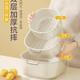 双层洗菜盆沥水篮厨房家用塑料水果盘客厅水槽滤水菜篓淘洗菜篮子
