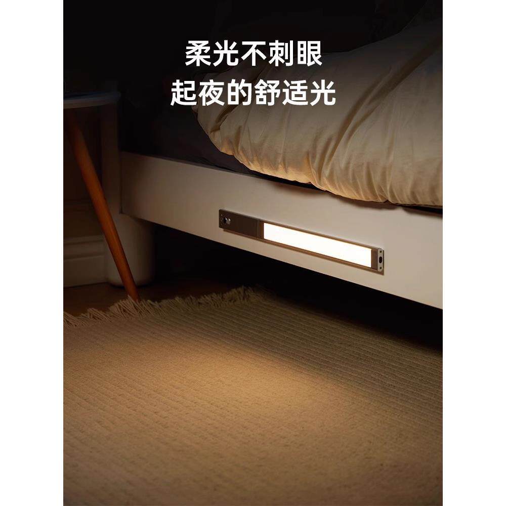 德国伯曼超薄感应柜灯，鞋柜展示柜，长条灯，无线，开门时亮，衣
