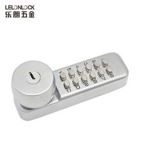 密码钥匙两用防水庭院机械v门锁 夜锁功能室外铝艺门铁艺门密码锁