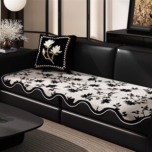 复古沙发垫子四季通用直排三座皮沙F发凉席坐垫不规则夏季冰丝凉