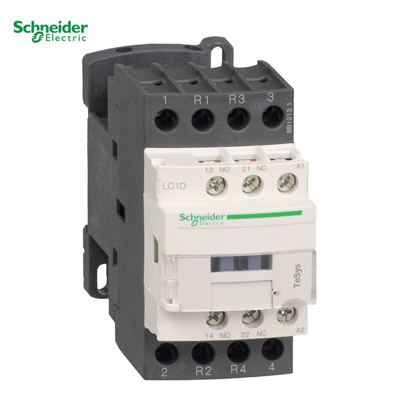 施耐德TeSysD系l列四极接触器12A24VDC;LC1D128BDC
