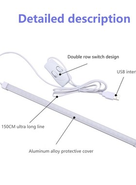 Under Cabinet LED Strip Light Closet Lamp CuisinUe Bookcase