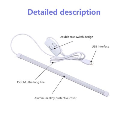 Under Cabinet LED Strip Light Closet Lamp CuisinUe Bookcase