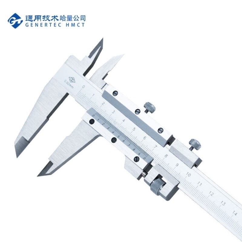 哈量连环游标卡尺0-300_0O.02mm不锈钢