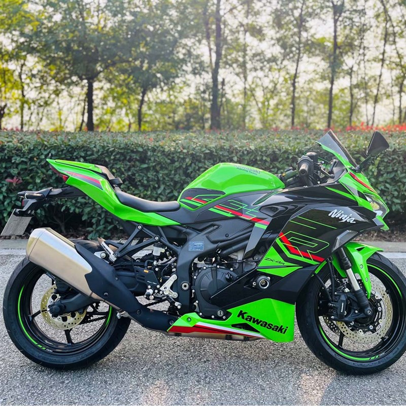 适用于川崎 ZX-4R ZX-4RtR ZX4R ZX4RR 改装竞技后驼峰 后座导流