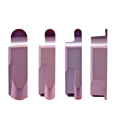 立装圆弧三角浅e槽刀片TGF32L100/150/200/250/300-0.5R/0.75R/1.