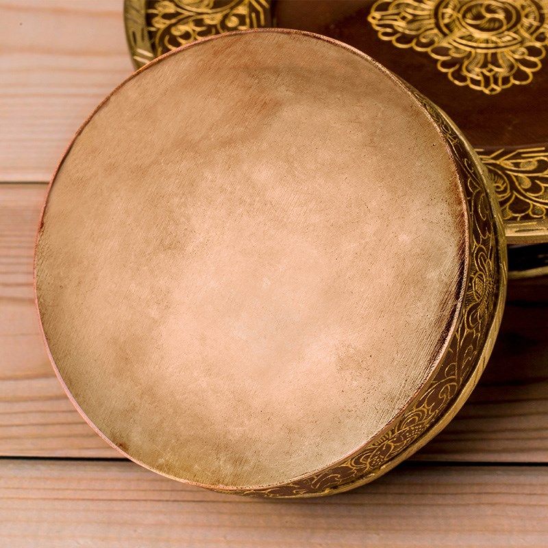 藏传用品尼泊尔手工n雕花纯铜紫铜色曼扎盘藏族用品曼茶罗大小可,家居饰品,装饰摆件,淘宝优惠券,粉丝福利购,淘宝优惠卷