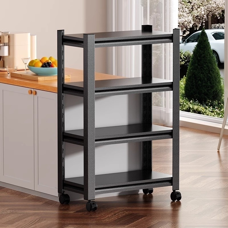 厨房置物架可移动多功能带轮落地多层收纳柜微波炉烤箱架子收纳层,厨房/烹饪用具,微波炉置物架,淘宝优惠券,粉丝福利购,淘宝优惠卷