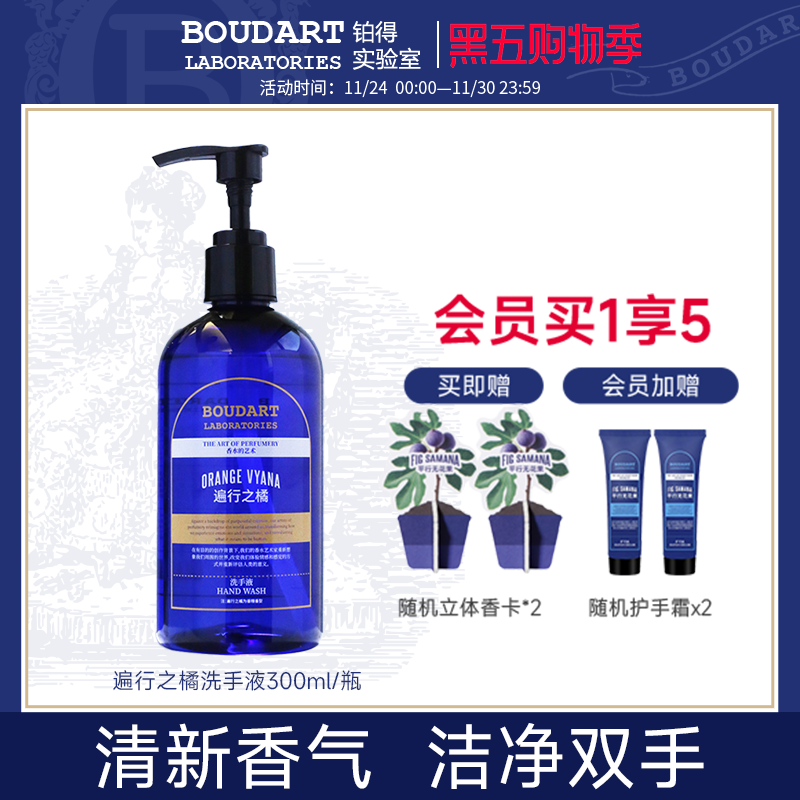 铂得实验室柑橘调洗手液