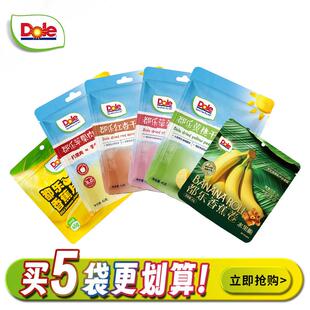 DOLE都乐苹果肉肉黄桃草莓红杏果香蕉片香蕉卷任选果脯蜜饯