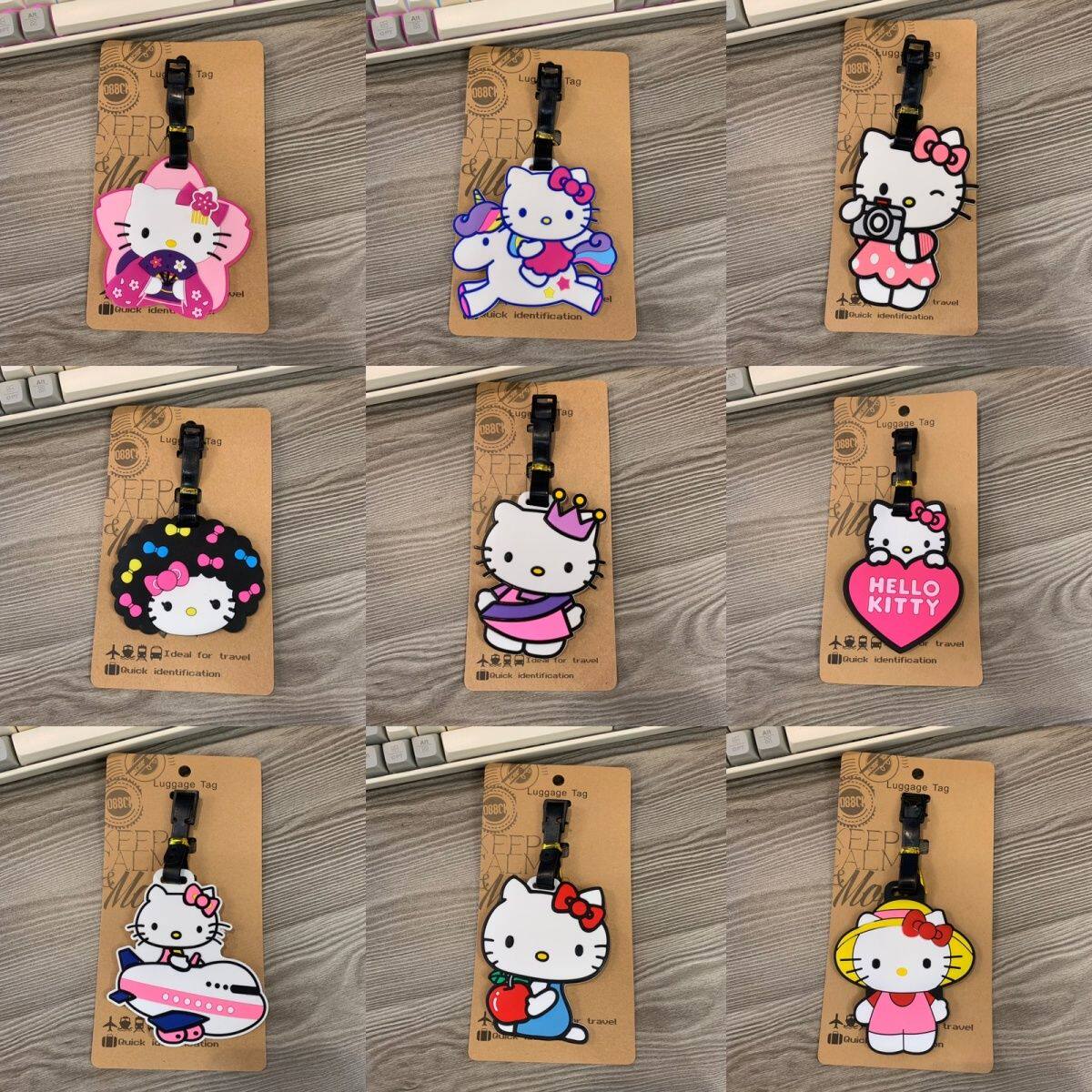 凯蒂猫可爱行李牌登机托运