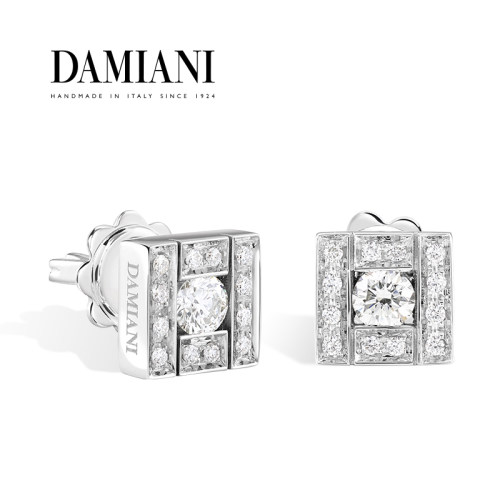 DAMIANI华彩年代耳钉意大利手工