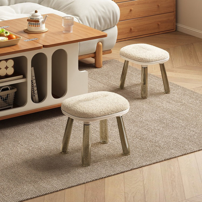 高级感瞬间回弹坐垫小矮凳家用客厅儿童换鞋板凳实用结实耐用凳子,住宅家具,矮凳,淘宝优惠券,粉丝福利购,淘宝优惠卷