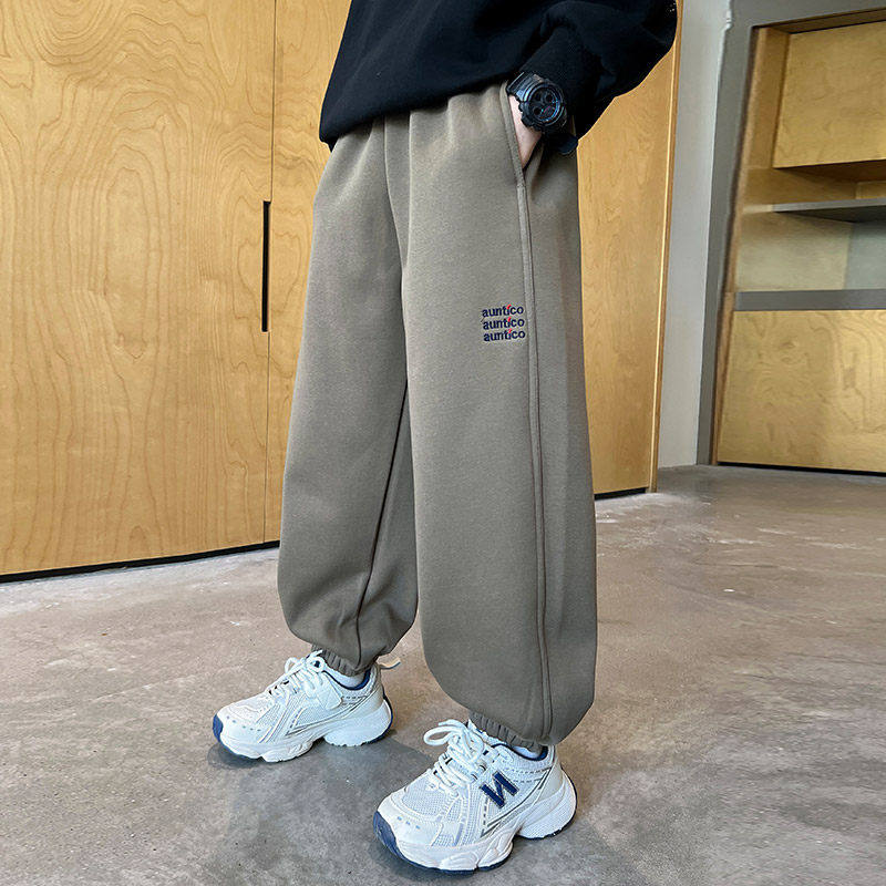 左西风云儿童套装男童春秋款裤子2026新款春装卫裤运动男孩春季中