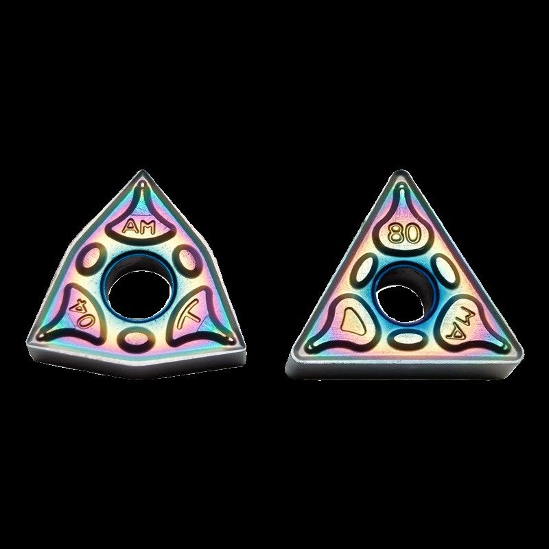 彩色数控刀粒纳米h蓝加硬桃型三角刀片TNMG160404/08WNMG080404/0,五金/工具,数控刀片/刀粒,淘宝优惠券,粉丝福利购,淘宝优惠卷