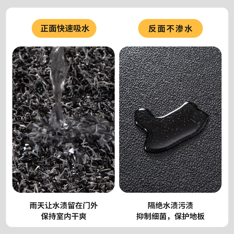 家用入户门地垫玄关门口s耐脏脚垫门厅入门防滑垫客厅地毯进门优
