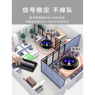 办公室无线e呼叫器商务茶楼酒店会所服务铃领导员工呼叫机老人病