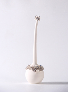 现代轻奢侘寂风陶瓷创意摆件样板房售楼处民宿玄关客X厅电视柜饰