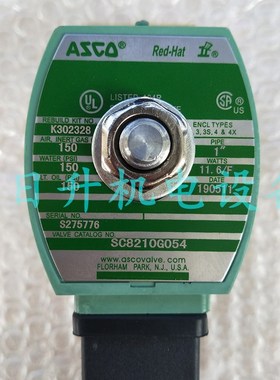 美国ASCO电磁阀SC8210G054U 1寸代替现货