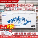 冷冻柜保鲜柜家用单温双温冷藏冰箱展示柜 白雪尚品商用大容量卧式