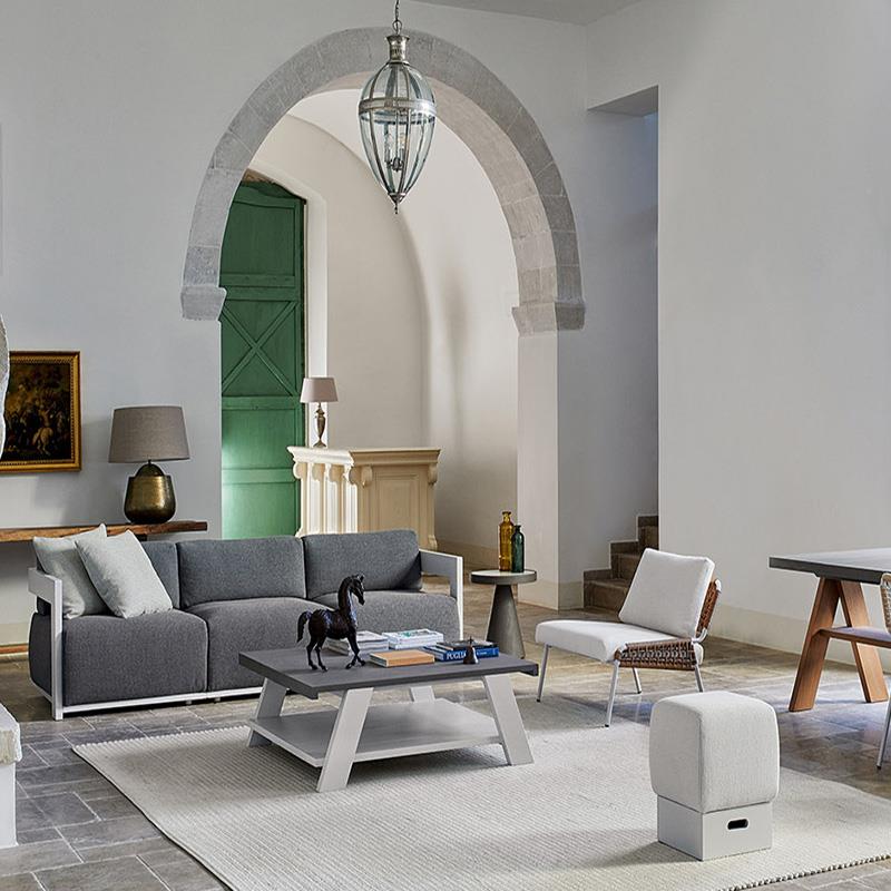 莫家户外沙发组合藤编单人沙发设计师款室外庭院别墅休闲创意桌椅