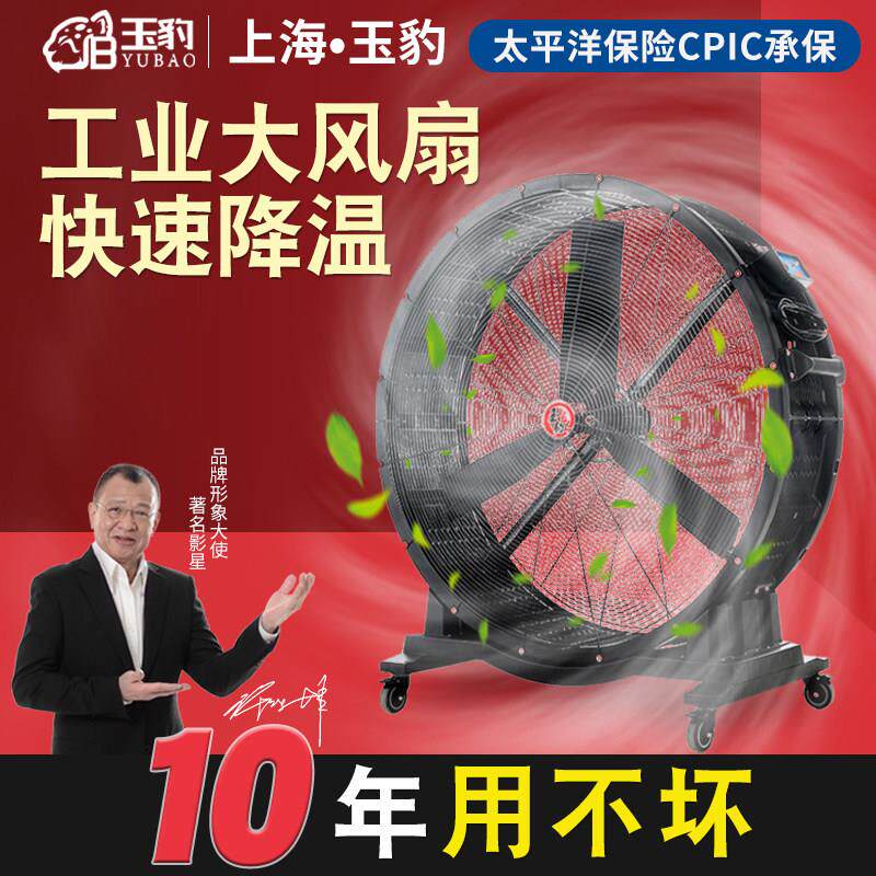 工业风扇强力电风扇大功率车间仓库工厂用大风机手推可移动大风扇