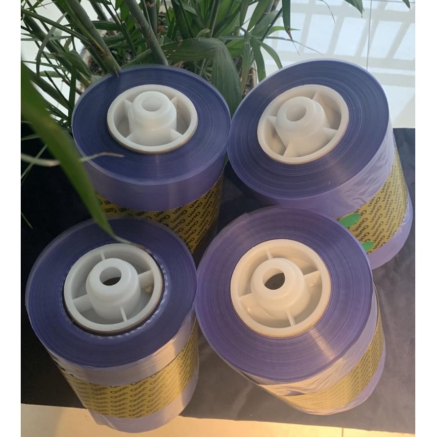 坤昱鞋套机专用PVC热缩膜鞋套卷膜28um-1100鞋膜XT-46C耗材踩脚套