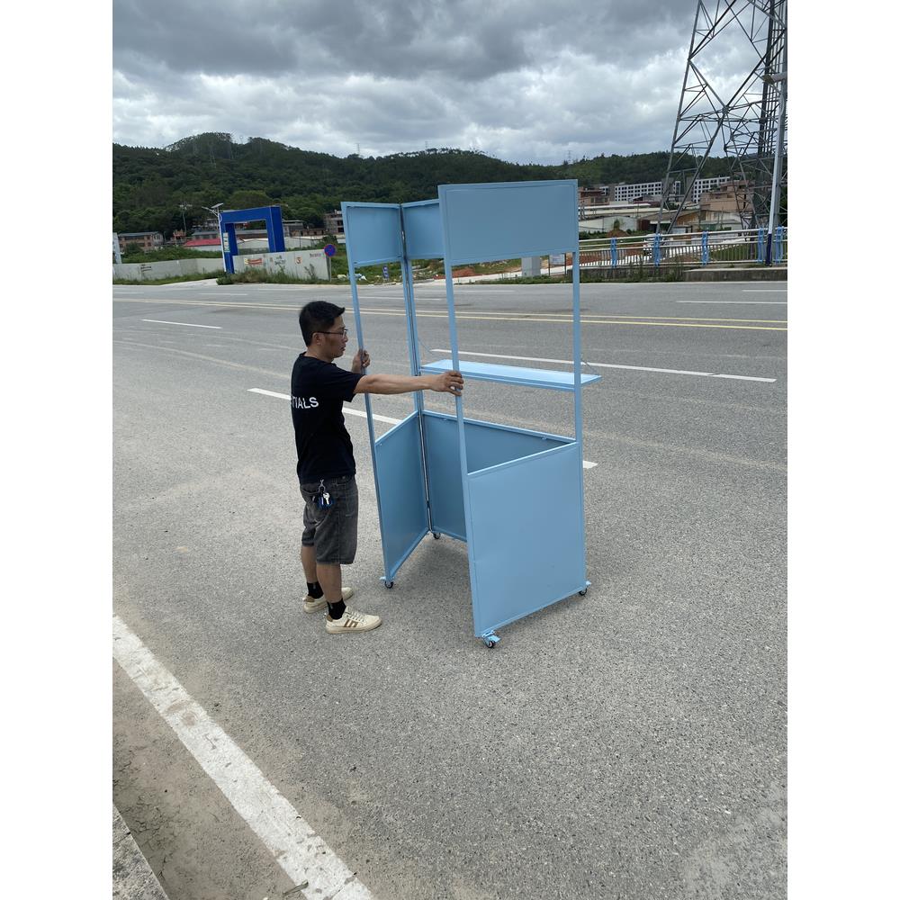 折叠摆摊架商场店门小推车小吃四果汤夜摊位车夜市移动货架地摊车