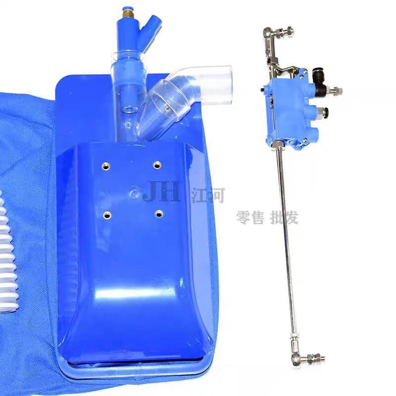 包缝机气动jc尘装置 锁边机尘装集置 缝纫机集吸风包缝吸机风刀组