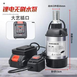 无人机加药泵抽水泵潜水泵高扬程21伏电动抽水机 无刷大艺锂电款