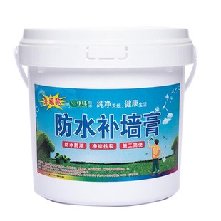防水补墙腻子膏墙面修补家用翻新白色墙体防潮防霉V乳胶漆修复神